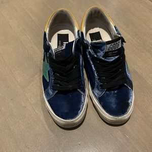 Golden goose slip ons